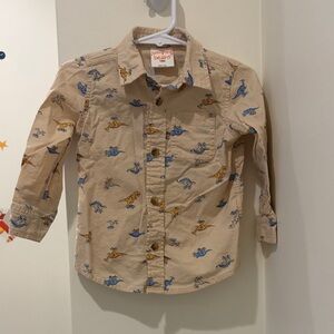 Jumping Beans Toddler Dinosaur Button-up